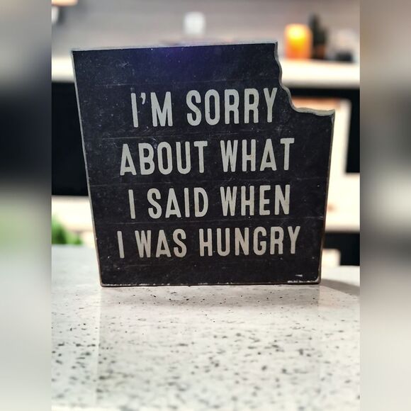 Wood Sign With Corner Bit, 8 x 8 in. - Picture 1 of 6